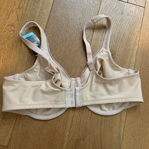 Wacoal High Standards Underwire Bra Full Coverage Sand Nude Size 42C - Picture 7 of 9